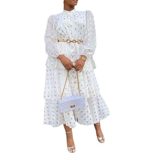 2021 New African Dresses for Women African Clothes Africa Dress Dashiki Ladies Clothing African Clothes Women
