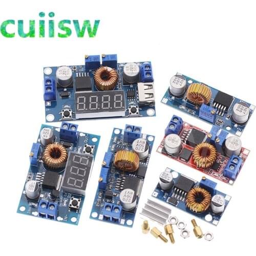 5A XL4015 DC-DC Step Down Adjustable Power Supply Module LED Lithium Charger