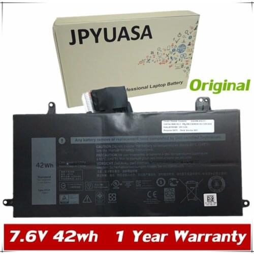 7XINbox 7.6V 42wh Original JOPGR 1WND8 Laptop Battery For DELL JOPGR 1WND8 Tablet