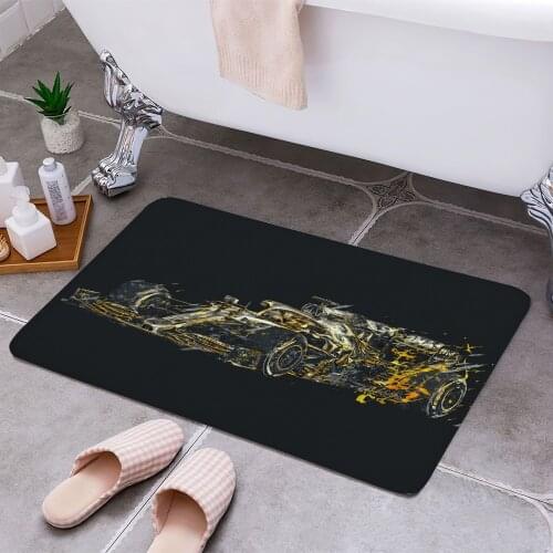 F1 CAR 1 Carpet Areas Rug Non-slip Floor Mat Rug 3D Printing Living Room Bedroom Door Mat Home Decoration