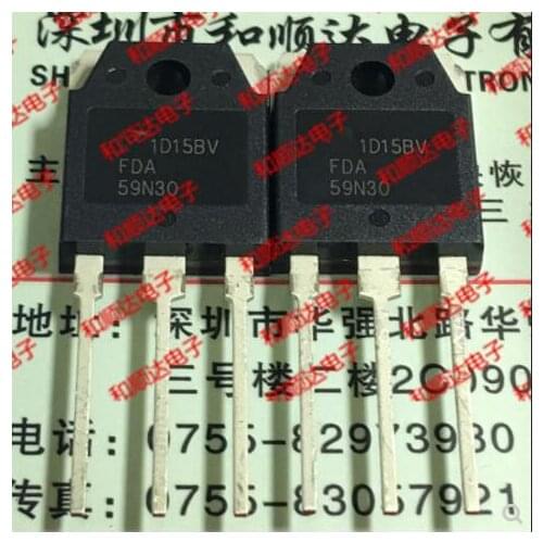 Free shipping 10PCS FDA59N30 TO-3P 59A 300V