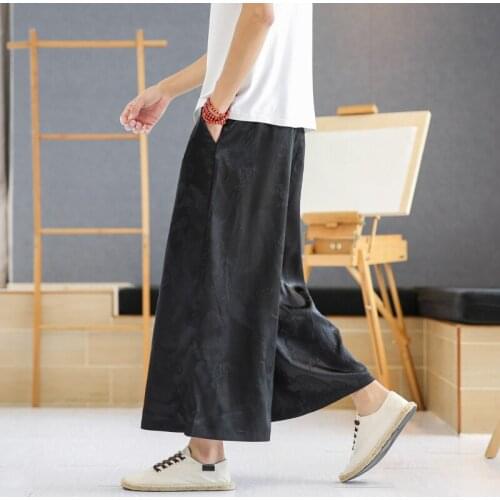 New Wied Leg Pants Mens Casual Harem Pants 2021 Summer Vintage Women Pants Loose Oversized Men Jogging Sweatpants M-5XL