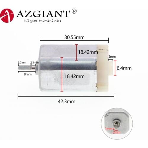 D Cut Car Rearview Fold Mirror Motor for Mazda SF-266SA-14145