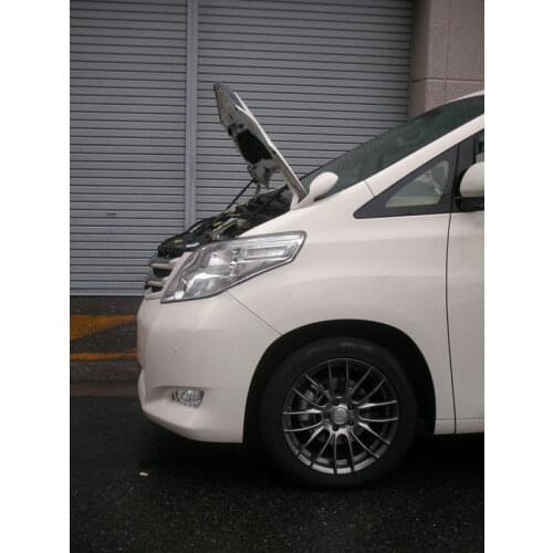 For 2008-2015 Toyota ALPHARD GGH25 Mini Van Front Hood Bonnet Modify Gas Struts Carbon Fiber Spring Damper Lift Support Absorber