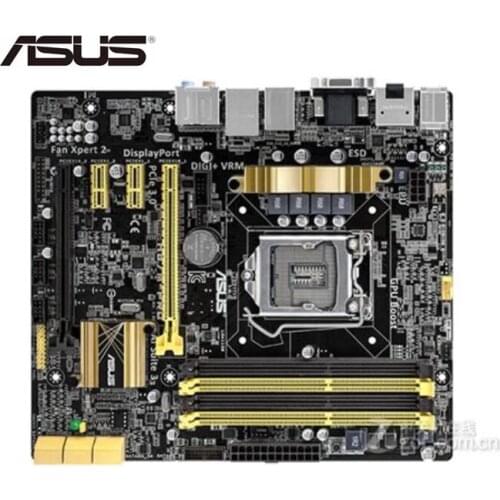 For ASUS H87M-PRO original motherboard for INTEL DDR3 LGA 1150 USB2.0 USB3.0 for I3 I5 I7 CPU 32GB H87 used Desktop motherboard