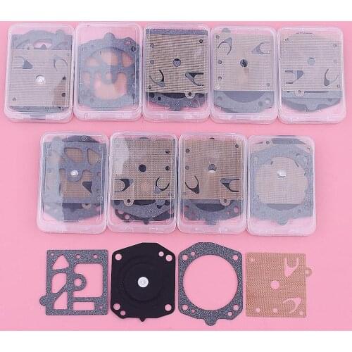 Diaphragm Carburetor Gasket Rebuild Repair Kit For Stihl MS270 MS280 MS290 MS390 MS341 MS361 MS440 MS441 MS461 Chainsaw 10pcs
