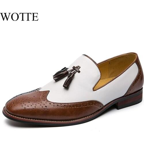 Men Casual Shoes New Business Dress Shoes Leather Pointed Buckle Formal Loafers Mens Leather Shoes Male Party Wedding Footwear