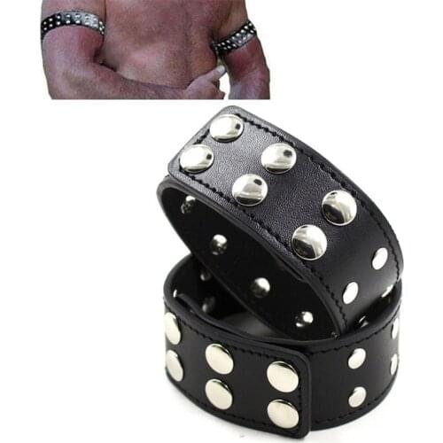 Men Sexy Leather Arm Band BDSM Hand Restraint Upper Arm Cuff Bondage Belt Fetish Snap Arm Strap Chest Strap Clothing Accessories