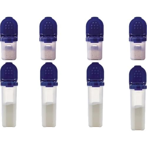 Tupperware Baharatçık Set 8 Piece Set Blue Color