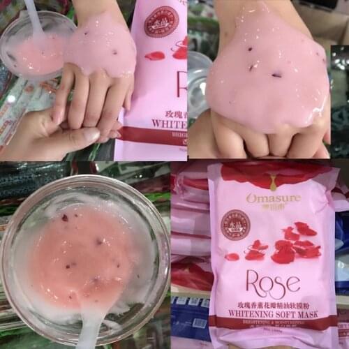 Natural rose Moisturizing Crystal jelly powder