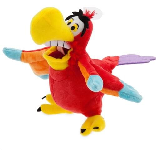 New IAGO PLUSH Aladdin Parks Soft Toy Parrot NWT BIRD 2019