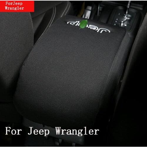 Suitable for Jeep Wrangler armrest box pad JK Wrangler armrest box protective cover 2011-2017