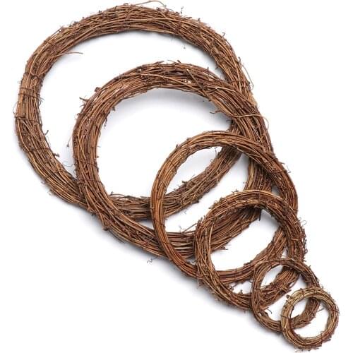 Ramadan Window Door Hanging Decoration Eid Murbark Rattan Garland Tree Material Rattan Wreath DIY Wedding Party Decoration