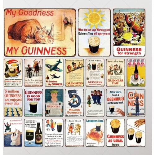 Wine Sign Cartoon Character Retro Metal Sign Kitchen Home Decoration Bar Club Coffee Shop Wall Decoration Art Painting