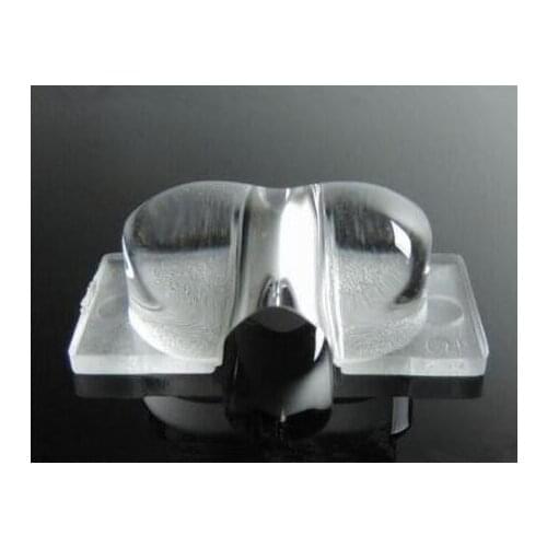 UYZH-22.8 High quality LED Lens, Big Power Street Lens, Degree: 60*120, Size: 22.8X11X8.21mm, Clean surface, PMMA materials