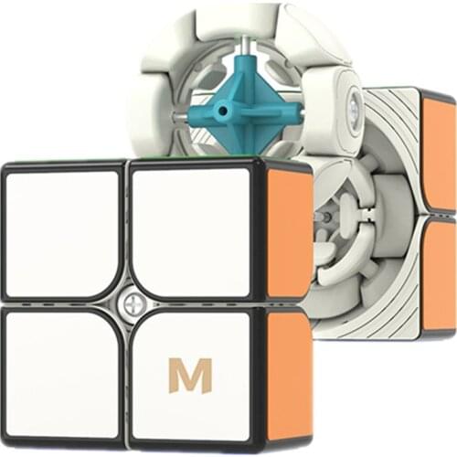 Yongjun New MGC Elite 2X2 Educational Toys Speed Magnetic Magic Puzzle Cube For Kids Professional Educational Toy For Children
