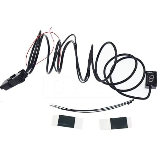 Motorcycle LCD Electronics 6 Speed 1-6 Level Gear Indicator Digital Gear Meter For Ducati Monster 696 795 Non ABS And ABS Model