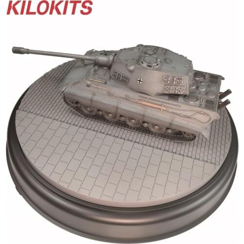 1/35 1/72 Round Plastic Street Military Miniature Tank Scenery Diorama Layout Kit with Bricks Model Accessories Starter Set