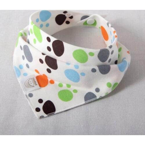 1 PC Soft Cotton Triangle Baby Bibs Bandana Infant Saliva Scarf Cartoon Newborn Babador Baby Feeding Towel Toddler Burp Cloths