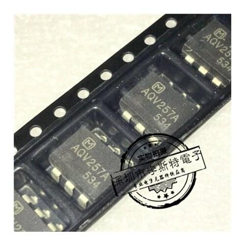 10pcs AQV257 AQV257A SOP-6