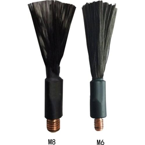 10pcs M6/M8 Weld Brushes for Weld Seam Bead Joint Cleaning Polishing Machine Welding Seam Cleaner
