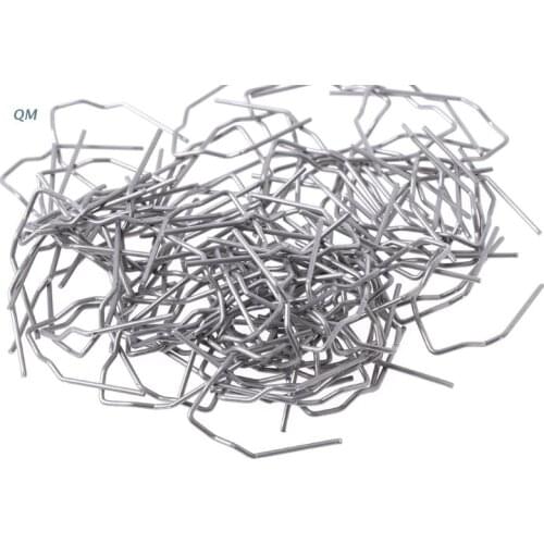 400Pcs Pre-cut Staples Hot Staples For Plastic Stapler Repair Kit Welder 4 Sizes 13MF