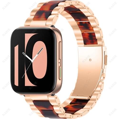 Correa Stainless Steel Wristband Bracelet for Oppo Watch Band 41mm 46mm belt Loop strap for Oppo 46m loop Wristband Accessories