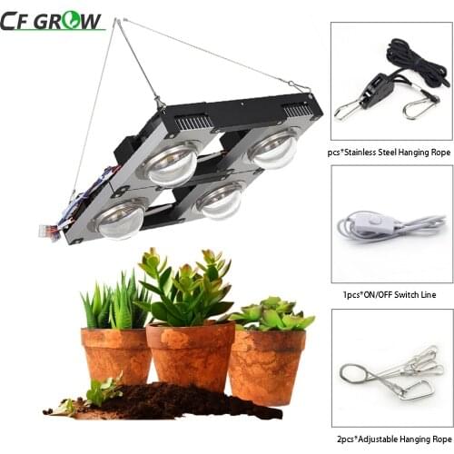 CREE CXB3590 COB LED Grow Light Full Spectrum 400W Citizen LED Plant Grow Lamp for Indoor Plants Greenhouses Hydroponic Tent