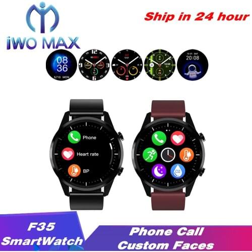 F35 Smart Watch Bluetooth Call Custom DIY Face Fitness Tracker Sport Bracelet Heart Rate Bracelet For IOS VS L13 DT78 Smartwatch