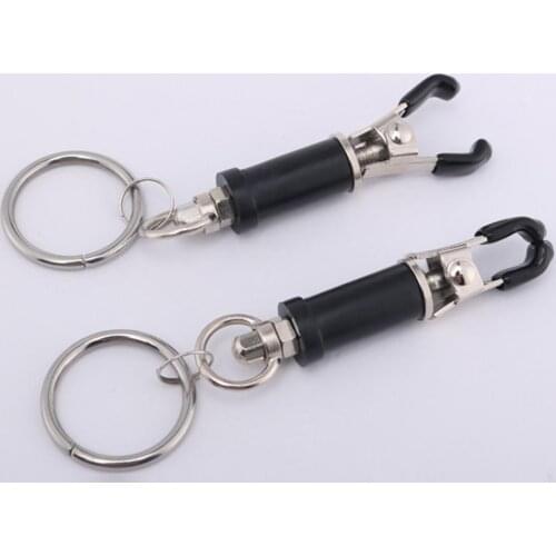 Metal Nipple Clamp Brest Labia Clips with Ring Body Massage Couple Sex Toys for woman nipple clamp is ideal for sole play