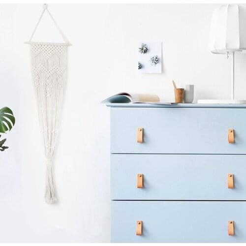 Hot Handwoven Tapestry Pet Cat Hammock Bed Swing Bohemian Wall Hanging Macrame for Home Decoration Without Mat