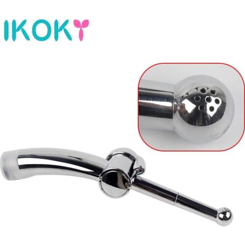 IKOKY Sex Cleaning Shower Enema Vaginal and Anal Rinse Sex Toys for Men And Women 7 Hole Anal Douche Enemator Spray Erotic