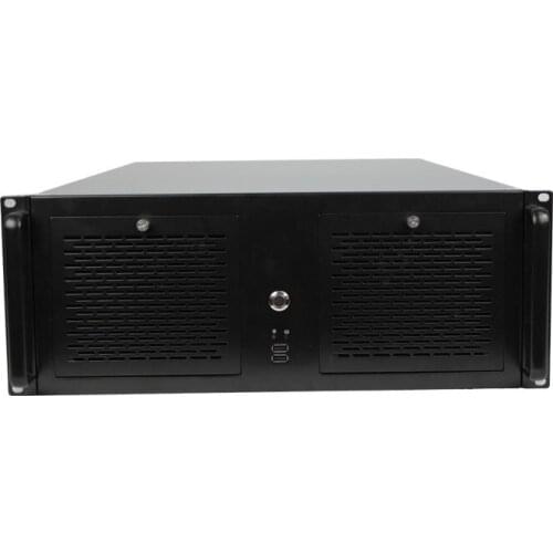 4U650 industrial control Server Computer Case support 13 HHD PC power EATX Motherboard For Internet cafe Lei Shi chassis