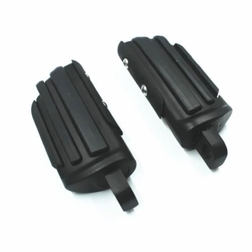 Motorcycle Mount Footrests Front Rear Foot pegs Black For Harley Sportster1200 Softail CVO Dyna Electra Glide Fatboy Fatboy Lo