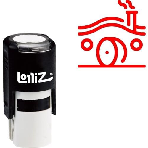 LolliZ Hobbit House Self-Inking Rubber Stamp - Modern Symbol Series