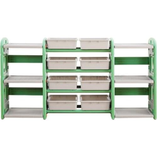 Childrens classification toy storage rack kindergarten finishing bookcase large capacity household multi-layer rack plastic