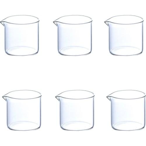 Heat-Resistant Glass Milk jug, Honey Cup, Sauce Cup, Coffee Cream Cup