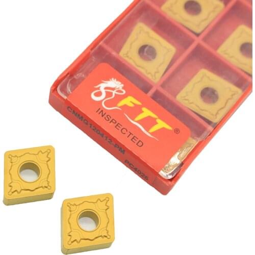 CNMG120412 PM PC4025 External Turning Tools Carbide insert Lathe cutter Tool turning insert For processing steel parts