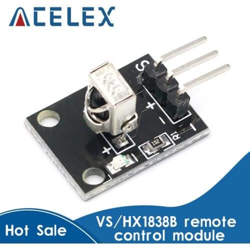 3pin KY-022 TL1838 VS1838B HX1838 Universal IR Infrared Sensor Receiver Module for Arduino Diy Starter Kit