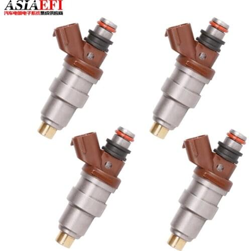 4x Форсунка топливная 23250-75050 Toyota Hilux Surf [23250-75050] RZN185