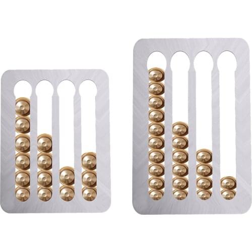 Coffee Capsule Storage Coffee Stand For Nespresso 40/24pcs Nespresso Capsule Metal Coffee Pods Holder Aluminum Stand Coffee Rack
