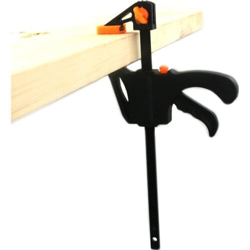 ZtDpLsd 4 Inch Ratchet Wrench Release Quick Launch Speed Squeeze Working Wood F Folder Clip Clamp Spreader Hand Tool Woodwork