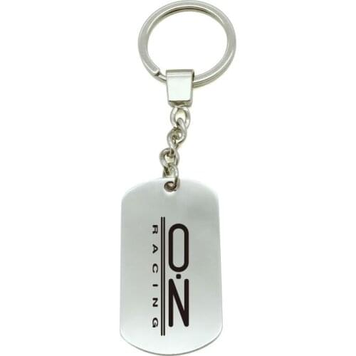 1pcs for O.Z Octavia A5 Fabia Superb car styling Logo Metal KeyChain Badge Key Ring Emblem Key Holder car styling