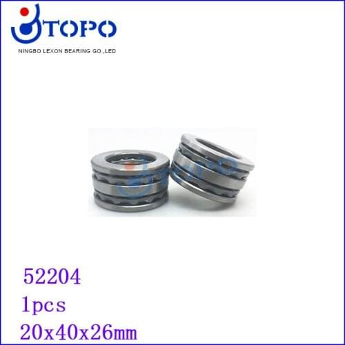 20*40*26 Thrust ball bearing 52204