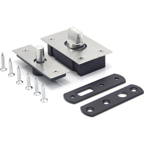 360 Degrees Top Bottom Mount Pivot Hinge Hinges Woodworking 150KG