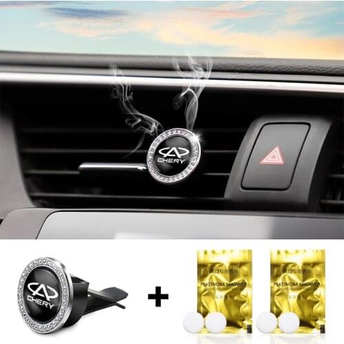 Car Outlet Vent Aromatherapy Tablets Clip interior Accessories For Chery Tiggo 5 2 3 7 PRO 8 5X IQ QQ Fulwin Face Arrizo A1 A3