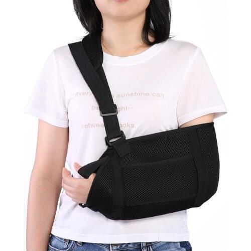 Childrens Medical Mesh Breathable Shoulder Neck Forearm Harness Arm Fracture Strap Elbow Pain Support Posture Corrector Bandage