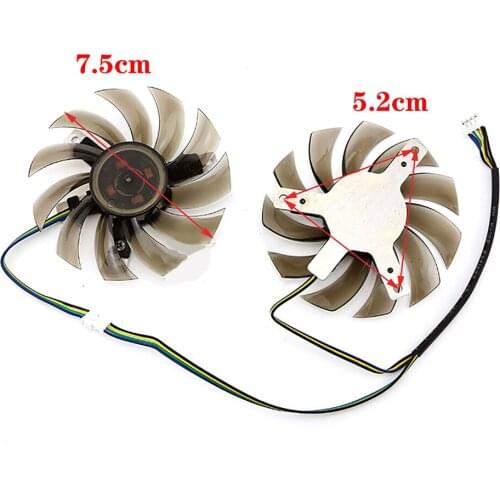 Graphics Card Cooling Fan for N670GTX Hawk N660Hawk N660Ti OC Hawk N650Ti Hawk Fan Repair Part