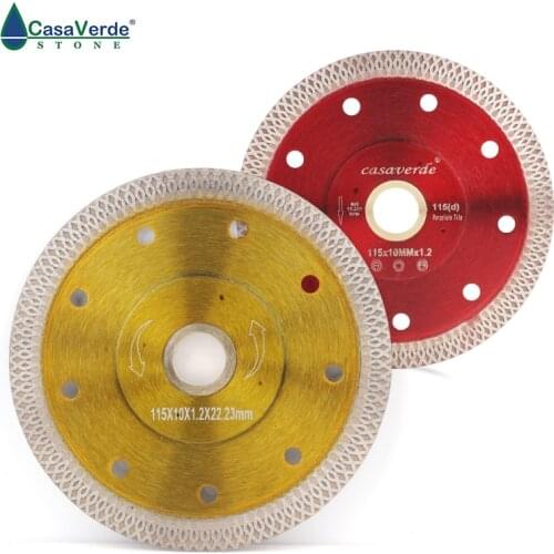 5pcs/lot 115mm super thin 4.5 inch diamond ceramic cutting blade porcelain cutting blade for cutting ceramic or porcelain tile