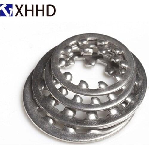 M3 M4 M5 M6 M8 M10 M12 M14 M16 M20 M22 M24 M30 Internal Toothed Metric Lock Gasket Locking Washer Shakeproof 304 Stainless Steel